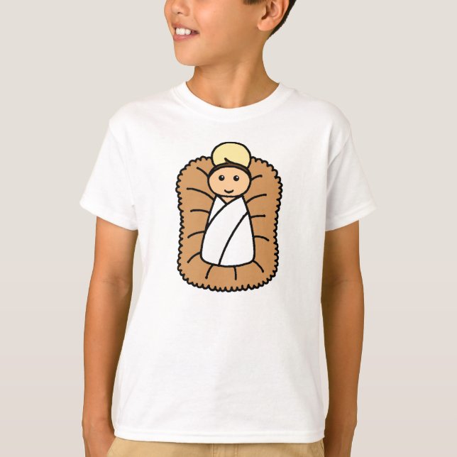 T-shirt Bébé Jésus (Devant)