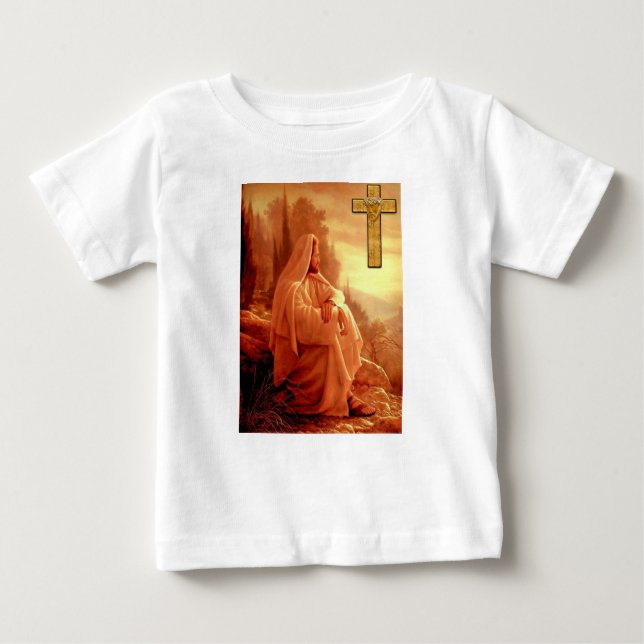 T-shirt bébé Jésus (Devant)