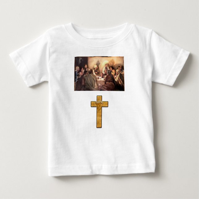 T-shirt bébé Jésus (Devant)