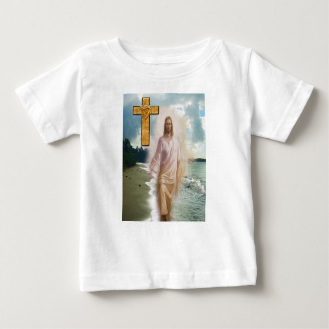 T-shirt bébé Jésus (Devant)