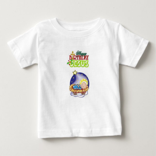 T-shirt bébé Jésus (Devant)