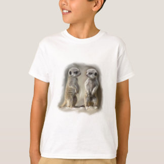 T-shirt Bébé jumeau Meerkats