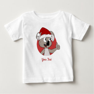 T-shirt bébé koala de Noël