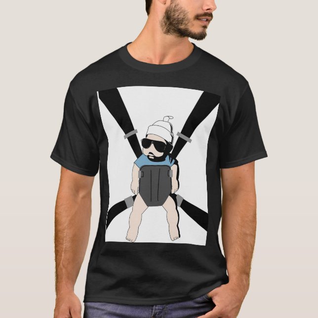 T-shirt Bébé Lendemain de cuite (Devant)