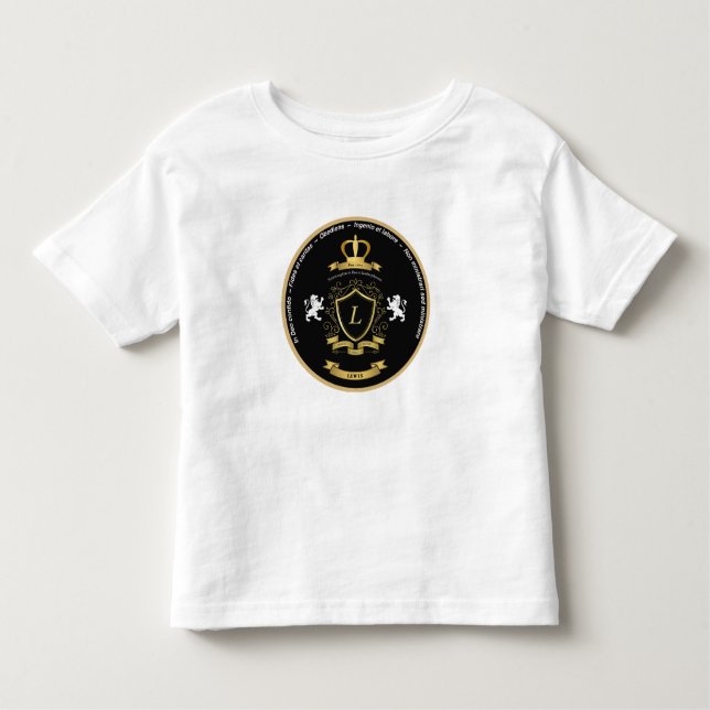 T-shirt bébé Lewis Crest (Devant)
