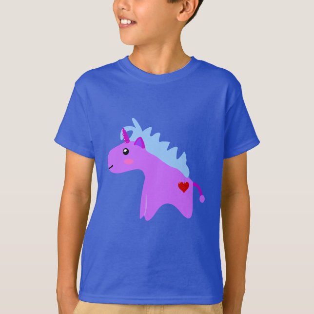 T-shirt Bébé licorne (Devant)