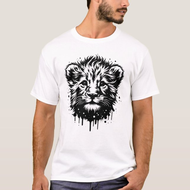 T-shirt Bébé Lion (Devant)