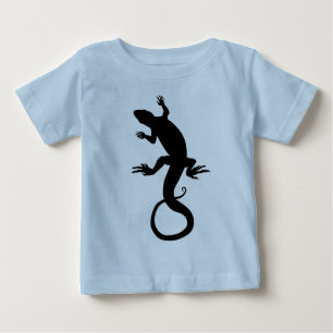 T-shirt bébé Lizard Art Cool Reptile Chemises bébé