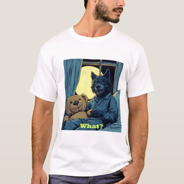 T-shirt Bébé Loup-Garou ! (Devant)