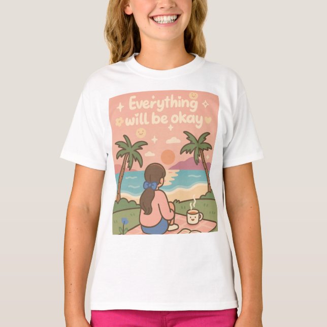 t-shirt bébé mignon (Devant)