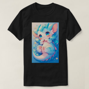 T-shirt Bébé Mignon Dragon Rave Anime Japonais Kawaii Art