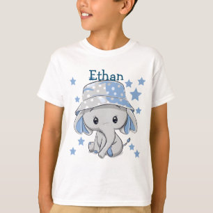 T-shirt Bébé mignon éléphant garçon