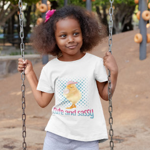 T-shirt Bébé mignon et sassy