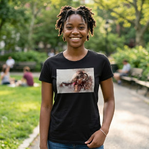 T-shirt Bébé mignon, heureux et jouant Eléphant asiatique
