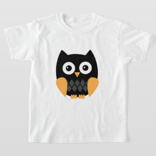 T-shirt Bébé mignon hibou d'Halloween