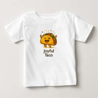 T-shirt bébé mignon Taco pour une première fête d'
