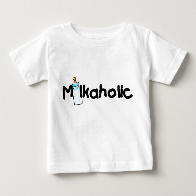 T-shirt bébé Milkaholic (Devant)