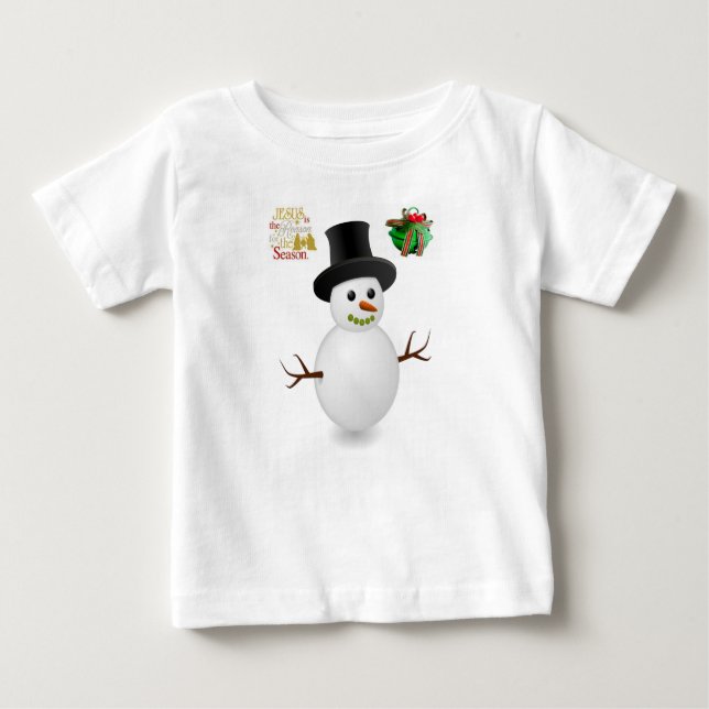T-shirt bébé Noël (Devant)