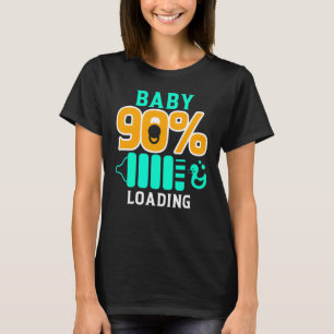 T-shirt Bébé Nouveau-né Futurs Parents Maman Mère Père Chi