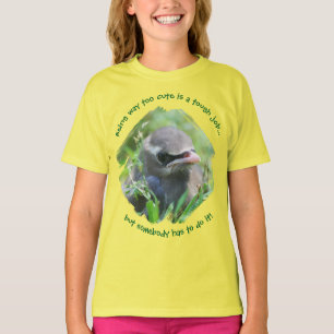 T-shirt Bébé oiseau beaucoup trop mignon