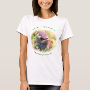 T-shirt Bébé Oiseau Trop mignon Drôle