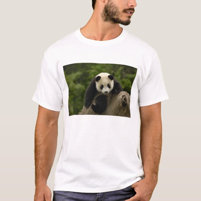 T-shirt Bébé panda géant (Devant)