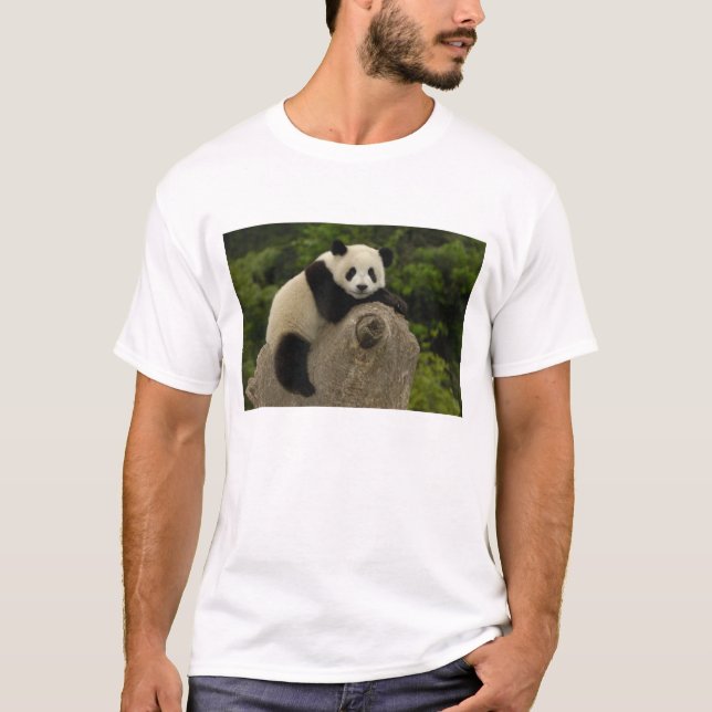T-shirt Bébé panda géant (Devant)