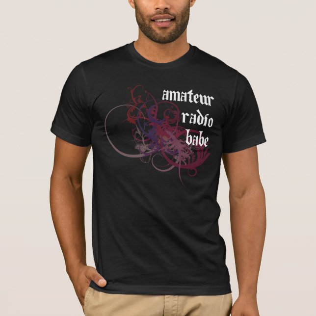 T-shirt Bébé par radio amateur (Devant)
