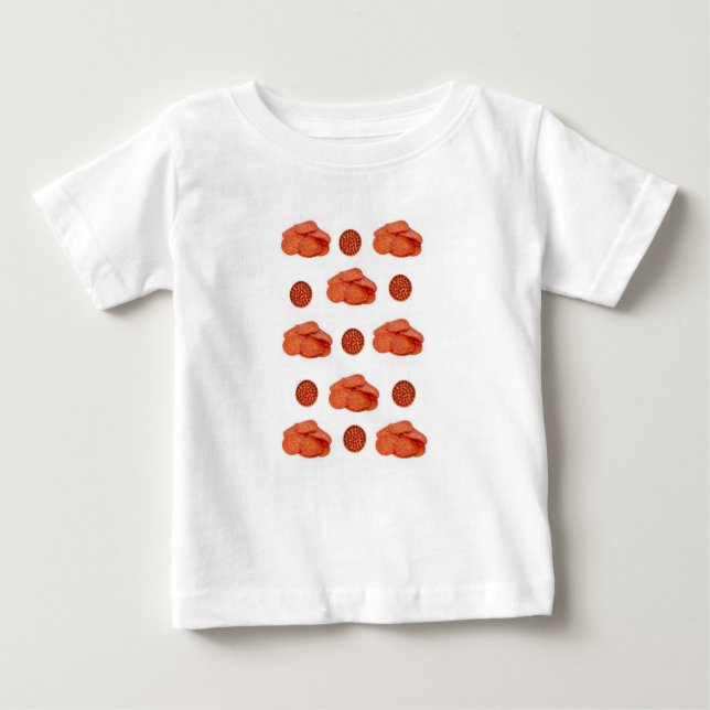 T-shirt bébé Pepperoni (Devant)
