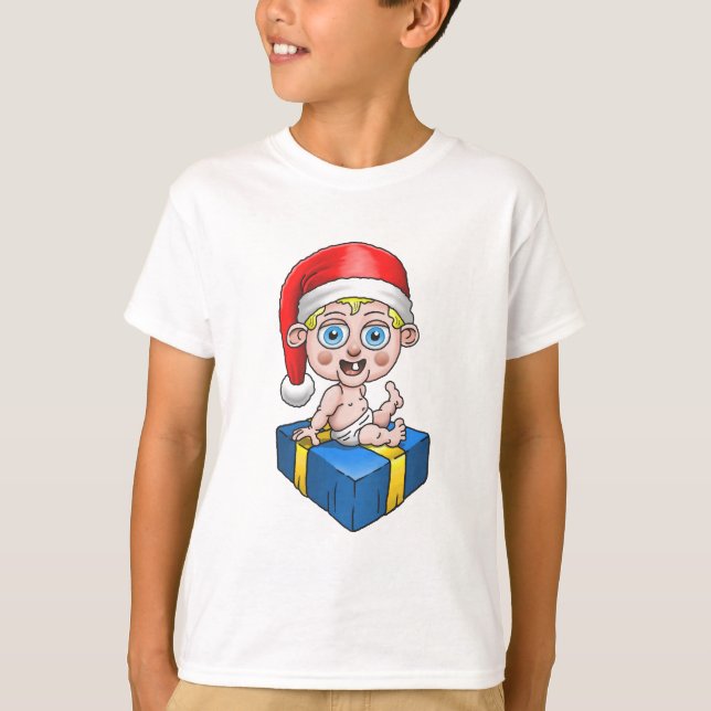 T-shirt Bébé Père Noël (Devant)