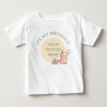 T-shirt bébé personnalisé avec photo pour annivers