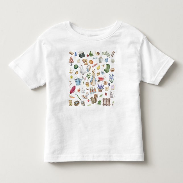 T-shirt bébé Peter Rabbit (Devant)