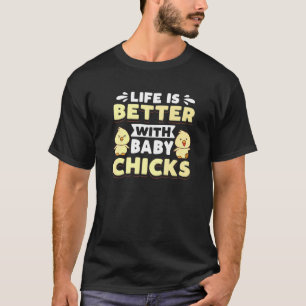 T-shirt Bébé Poulet Pour L'Agriculture Du Poulet Bébé Poul
