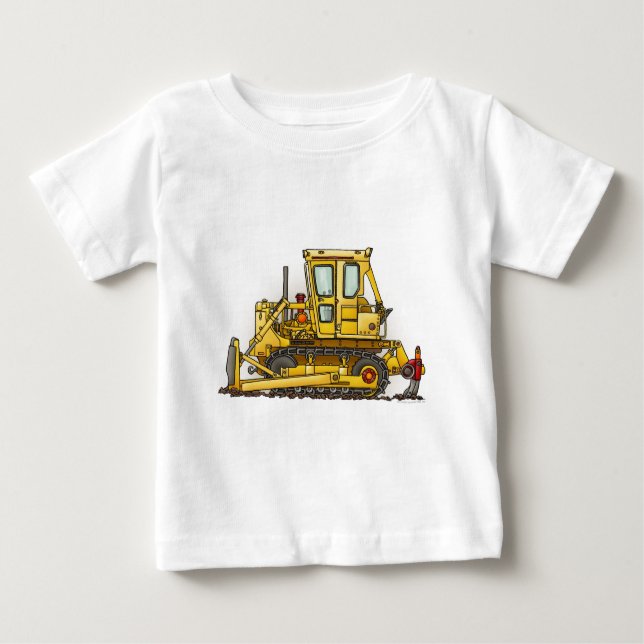 T-shirt bébé pour dozer Bulldozer (Devant)