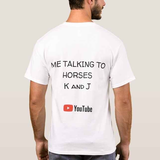 T-SHIRT BÉBÉ RACEHORSE MARE JAIMIE, TOI TUBE SHIRT (Dos)