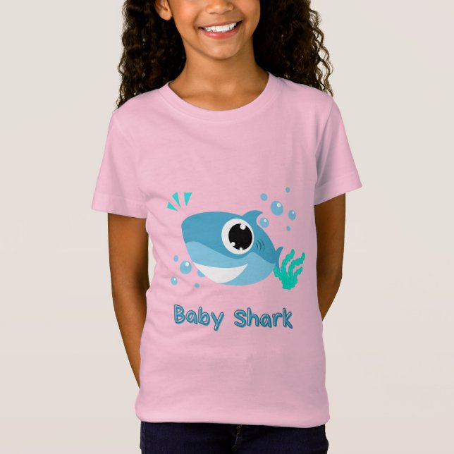 T-shirt bébé requin (Devant)