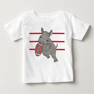 T-shirt bébé rhino de football