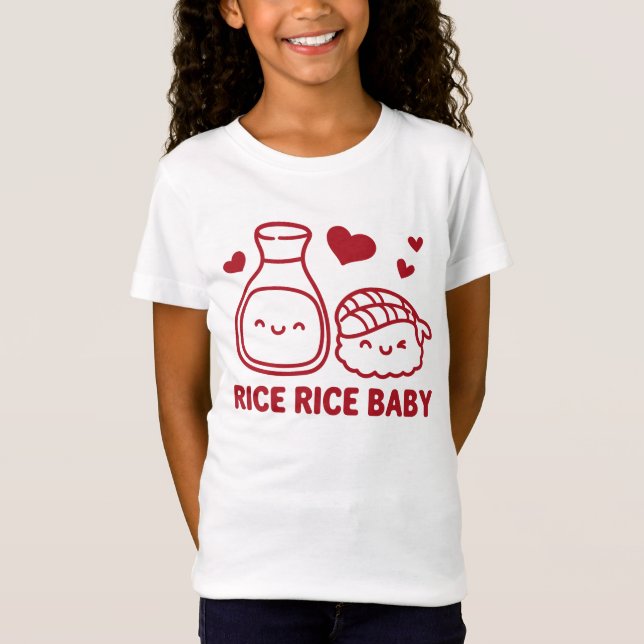 T-Shirt Bébé Riz Riz  (Devant)