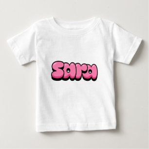 T-shirt bébé rose Sara