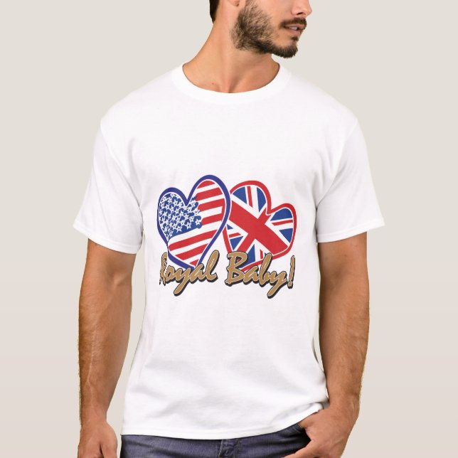 T-shirt Bébé royal (Devant)