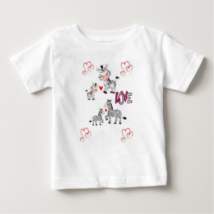 T-shirt bébé Saint Valentin