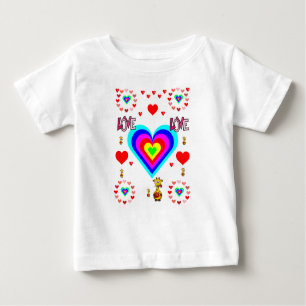 T-shirt bébé Saint Valentin