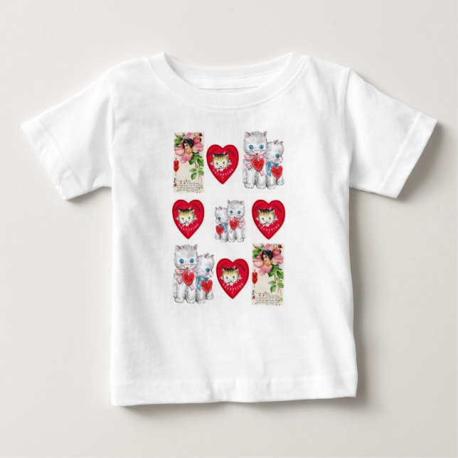 T-shirt bébé Saint Valentin (Devant)