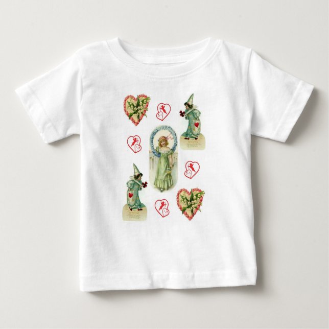 T-shirt bébé Saint Valentin (Devant)