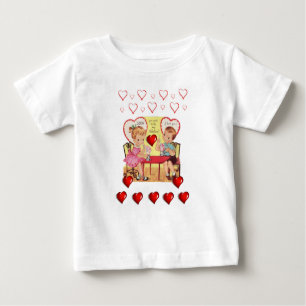 T-shirt bébé Saint Valentin