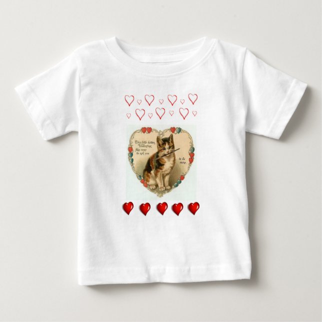 T-shirt bébé Saint Valentin (Devant)