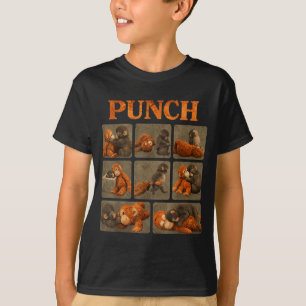 T-shirt Bébé singe coup de poing