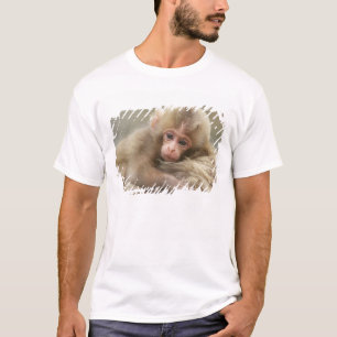 T-shirt Bébé singe des neiges, Jigokudani, Nagano, Japon 2