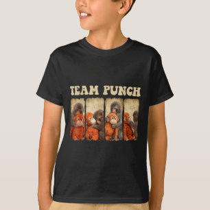 T-shirt Bébé singe mignon Équipe de punch Ami Amateur d'an