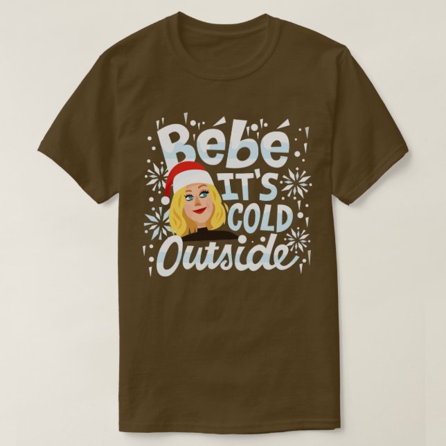 T-shirt Bebe Son Froid Dehors (Design devant)